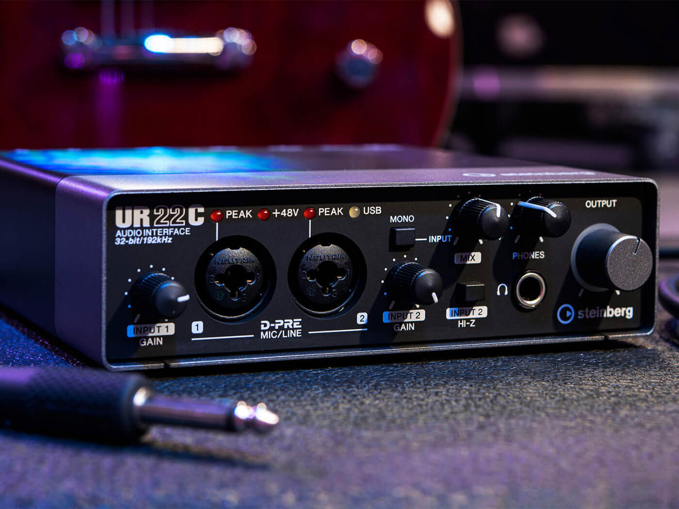 how to record only using a audio interface and mic